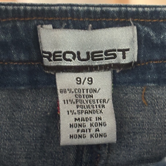 REQUEST Blue Jean Skirt - 9 - Picture 7 of 8